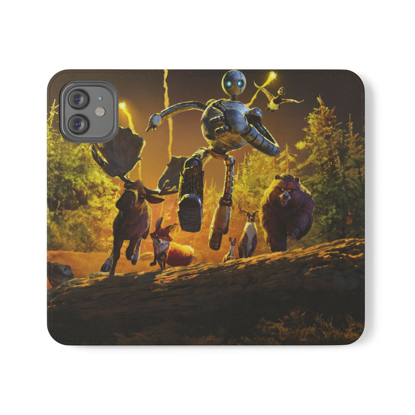 Wild Robot Flip Case for iPhone & Samsung | PhoneMags