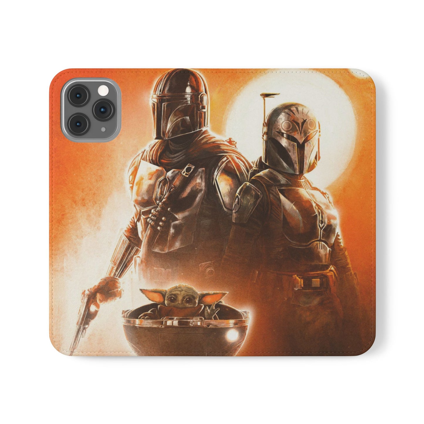 Mandalorian iPhone & Samsung Flip Case