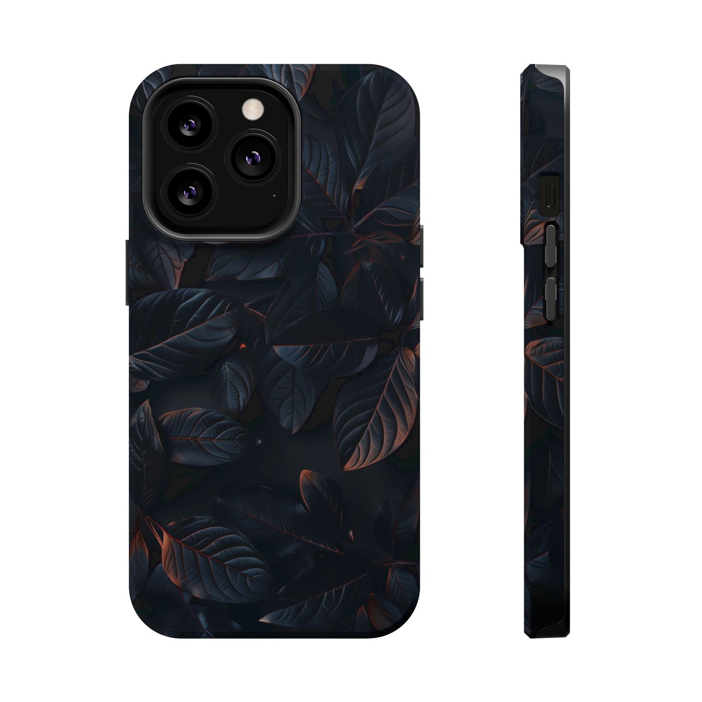 Black Nature MagSafe® iPhone Tough Case Dual Layer Robust