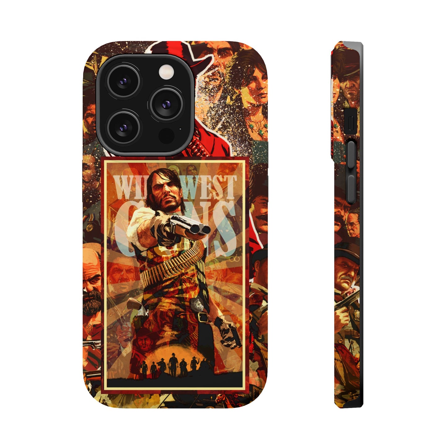 Red Dead Redemption MagSafe® iPhone Tough Case Dual Layer Robust