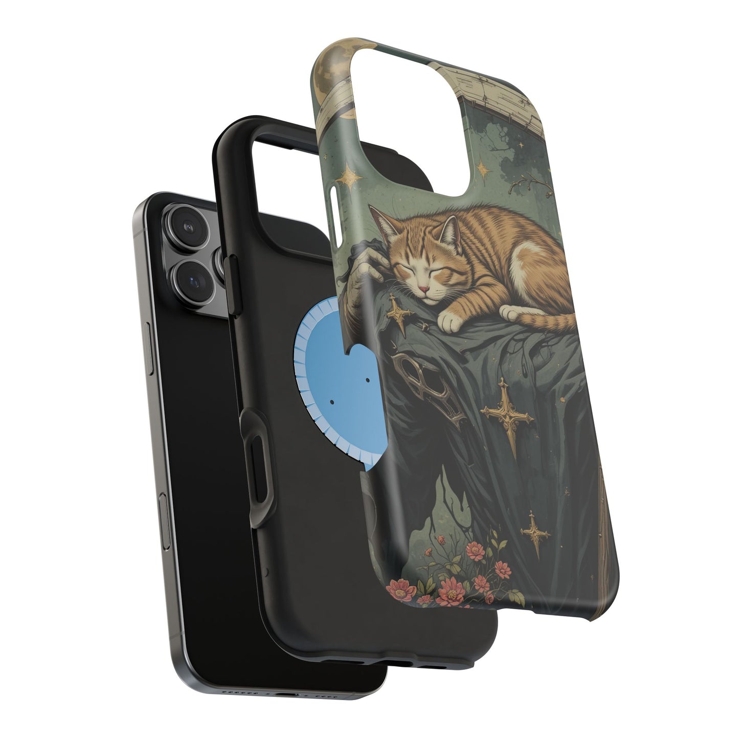 Cat of Death MagSafe® iPhone Tough Case Dual Layer Robust