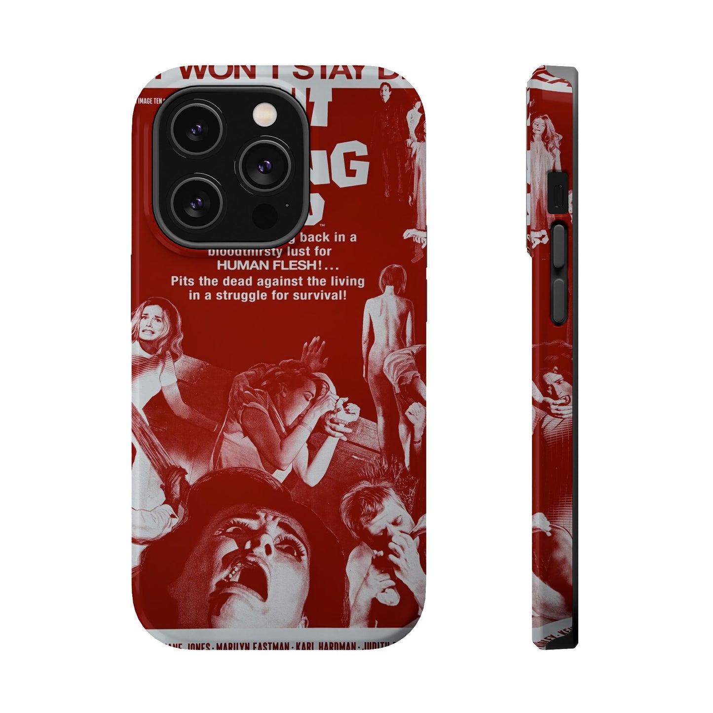 Night of the Living Dead MagSafe® iPhone Tough Case Dual Layer Robust