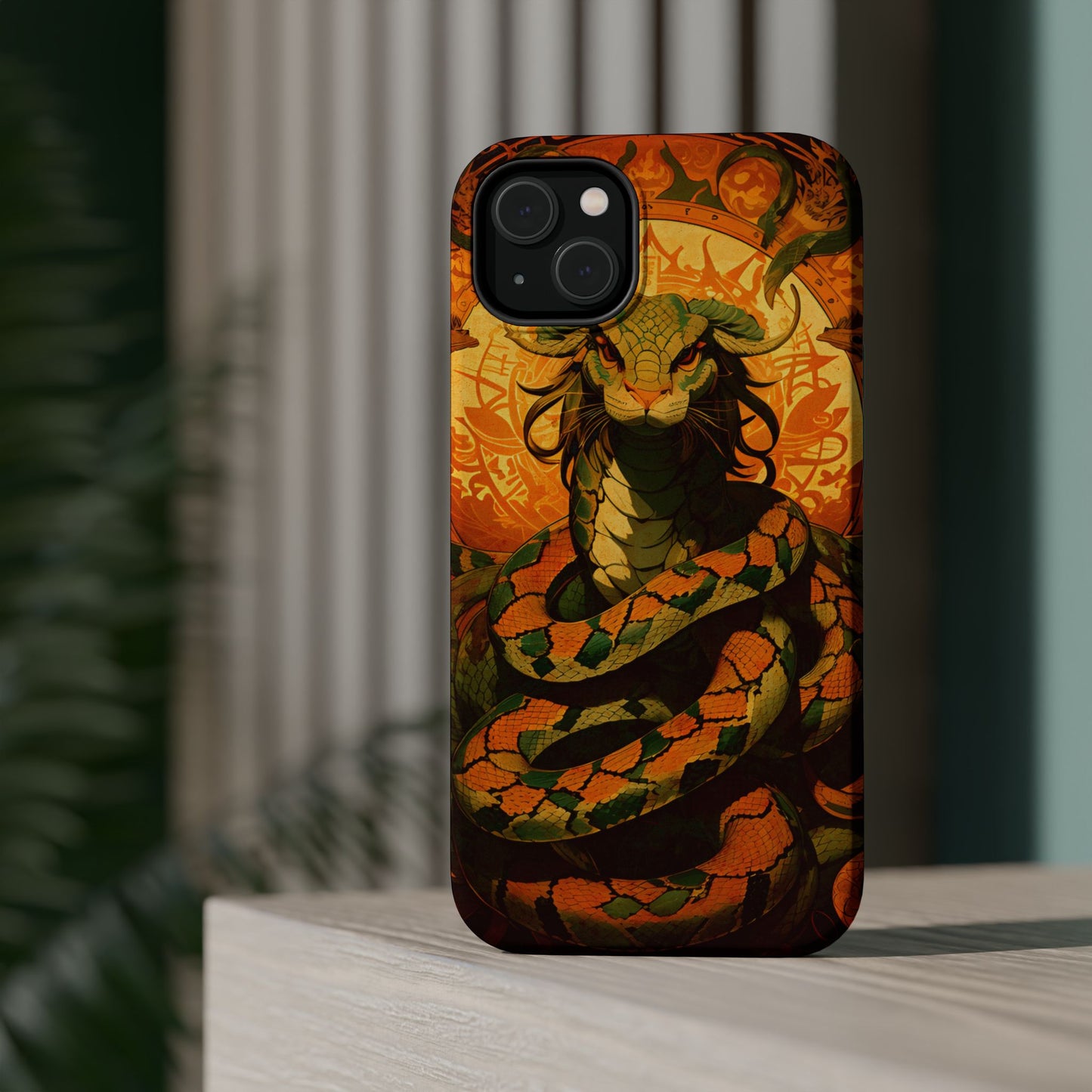 Serpent Art MagSafe® iPhone Tough Case Dual Layer Robust