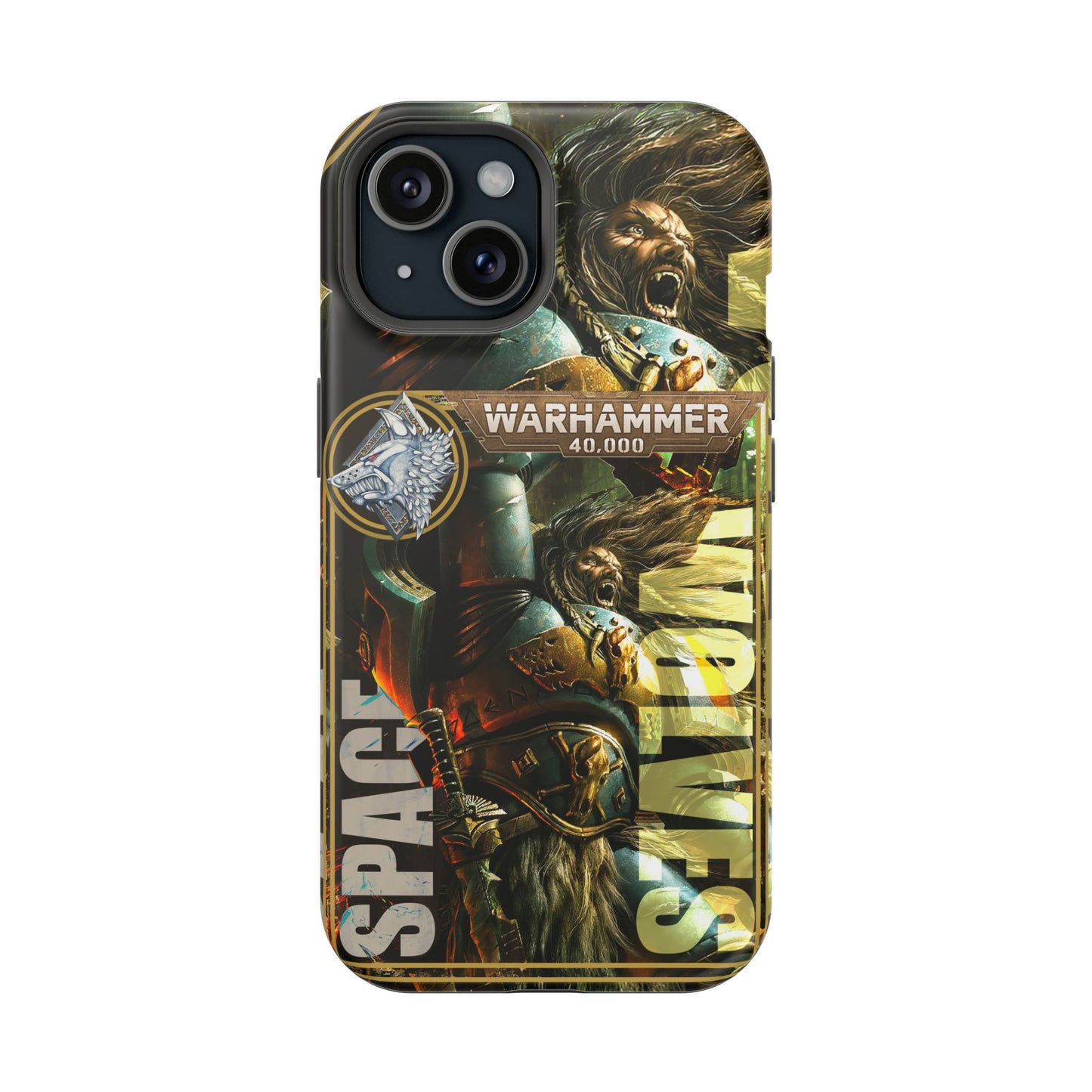 Warhammer Space Wolves MagSafe® iPhone Tough Case Dual Layer Robust