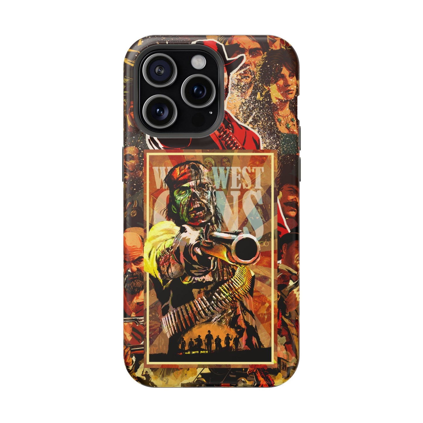 Red Dead Redemption MagSafe® iPhone Tough Case Dual Layer Robust