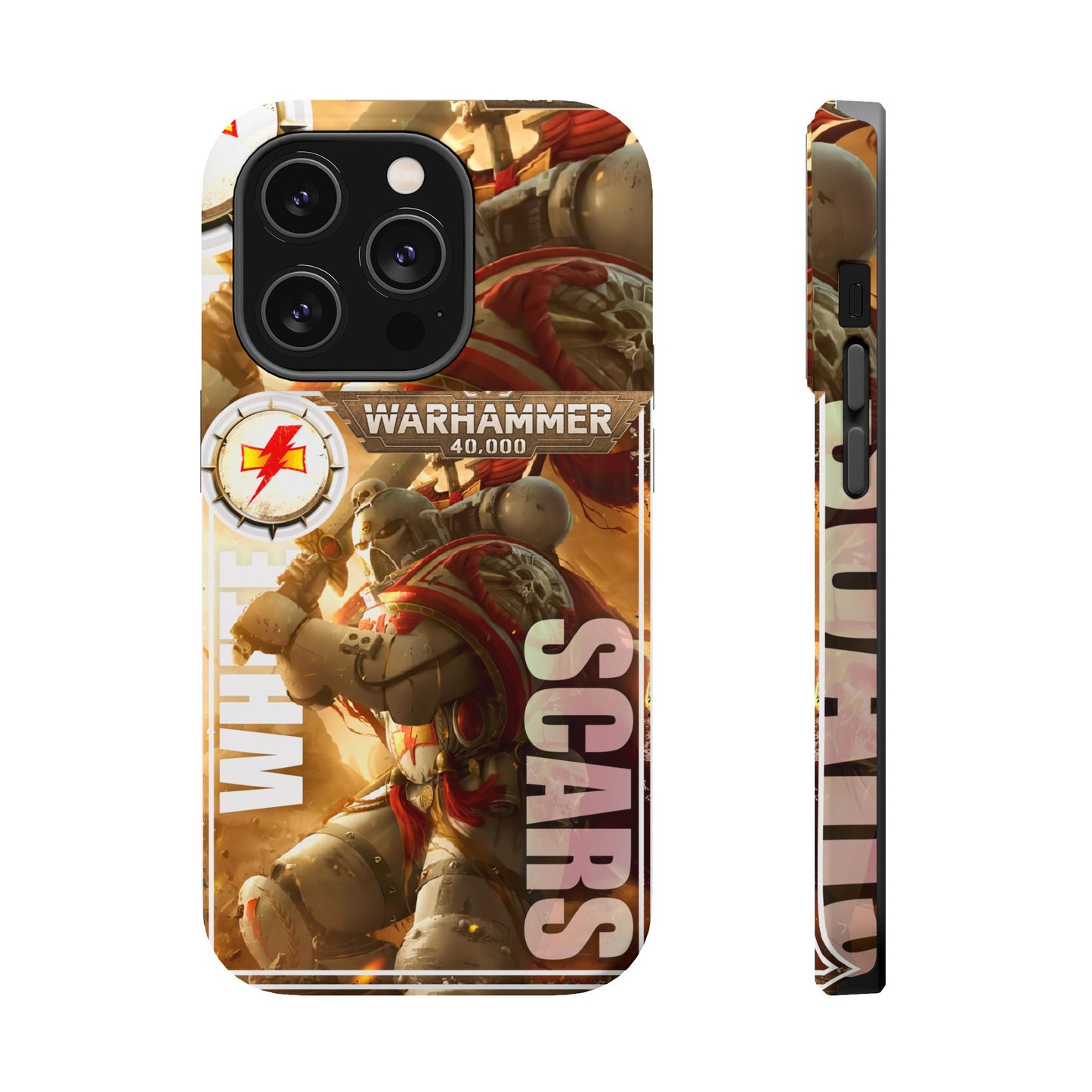 Warhammer White Scars MagSafe® iPhone Tough Case Dual Layer Robust