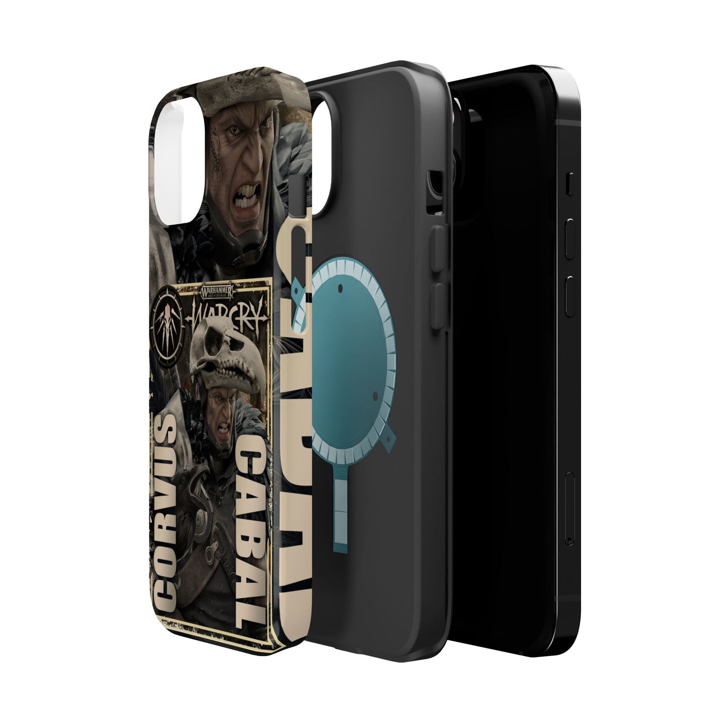 Warhamer Corvus Cabal MagSafe® iPhone Tough Case Dual Layer Robust