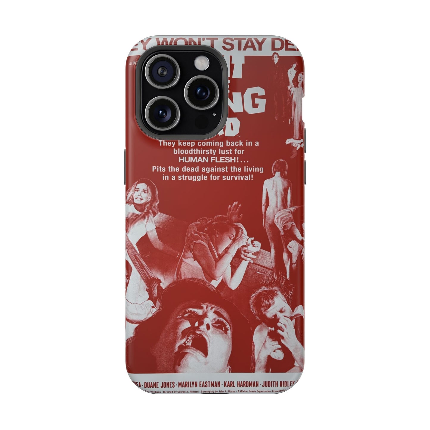 Night of the Living Dead MagSafe® iPhone Tough Case Dual Layer Robust