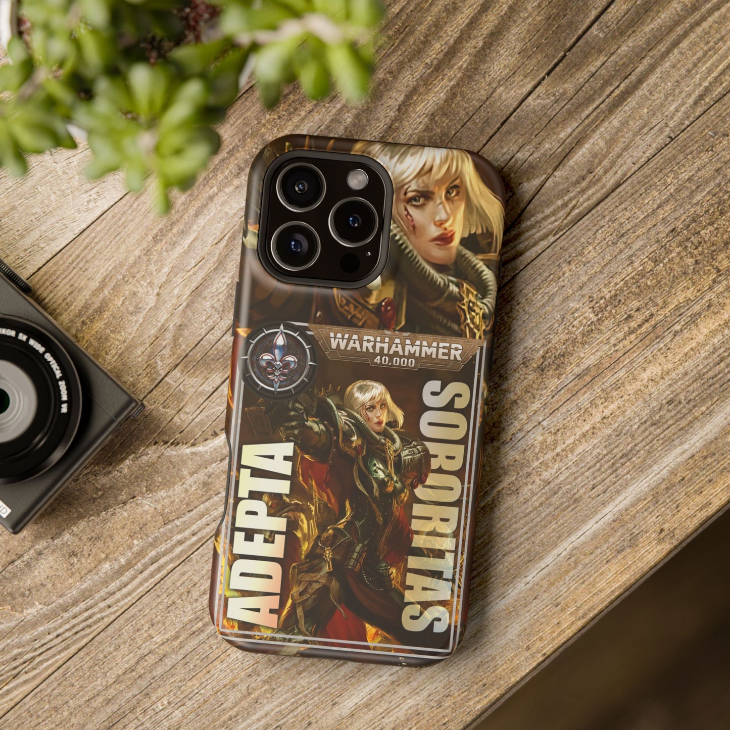 Warhammer Adepta Sororitas MagSafe® iPhone Tough Case Dual Layer Robust