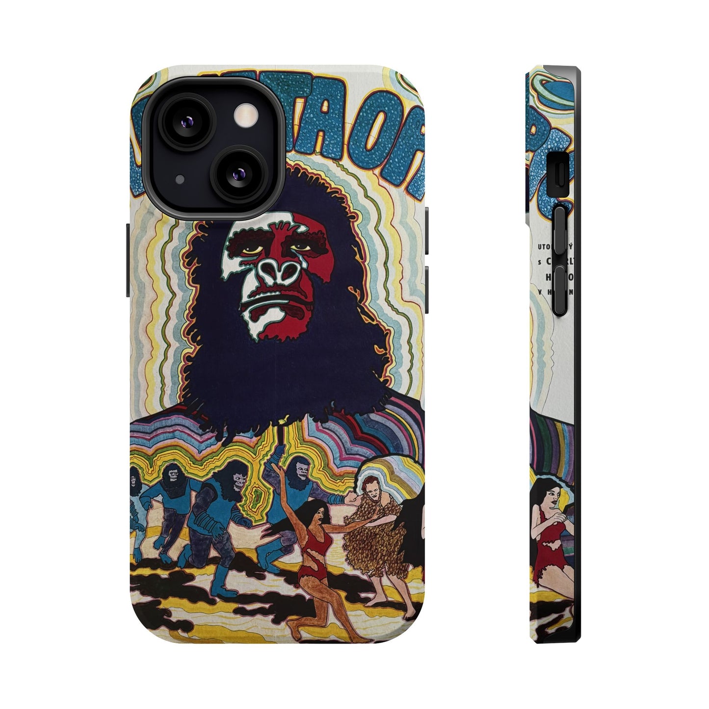 Planet of the Apes MagSafe® iPhone Tough Case Dual Layer Robust