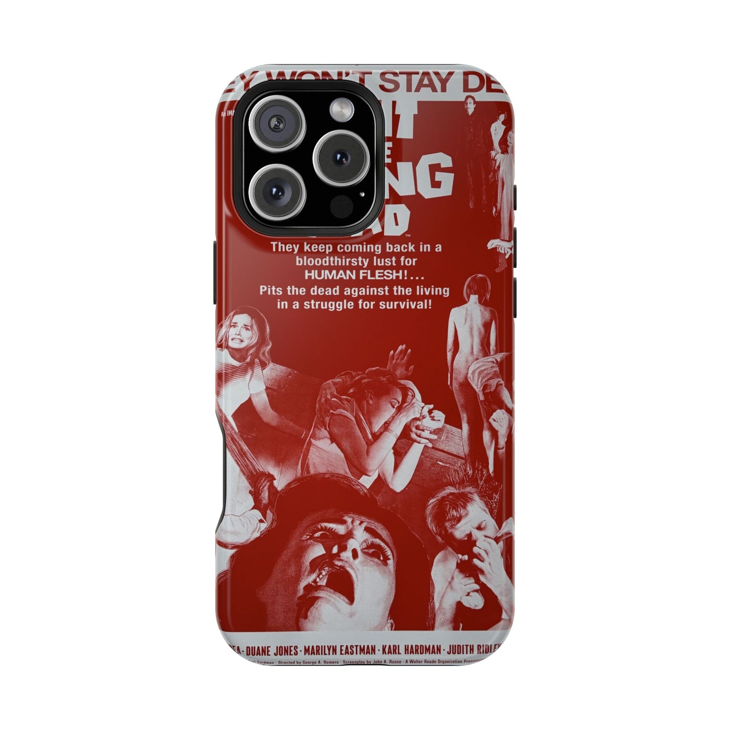 Night of the Living Dead MagSafe® iPhone Tough Case Dual Layer Robust