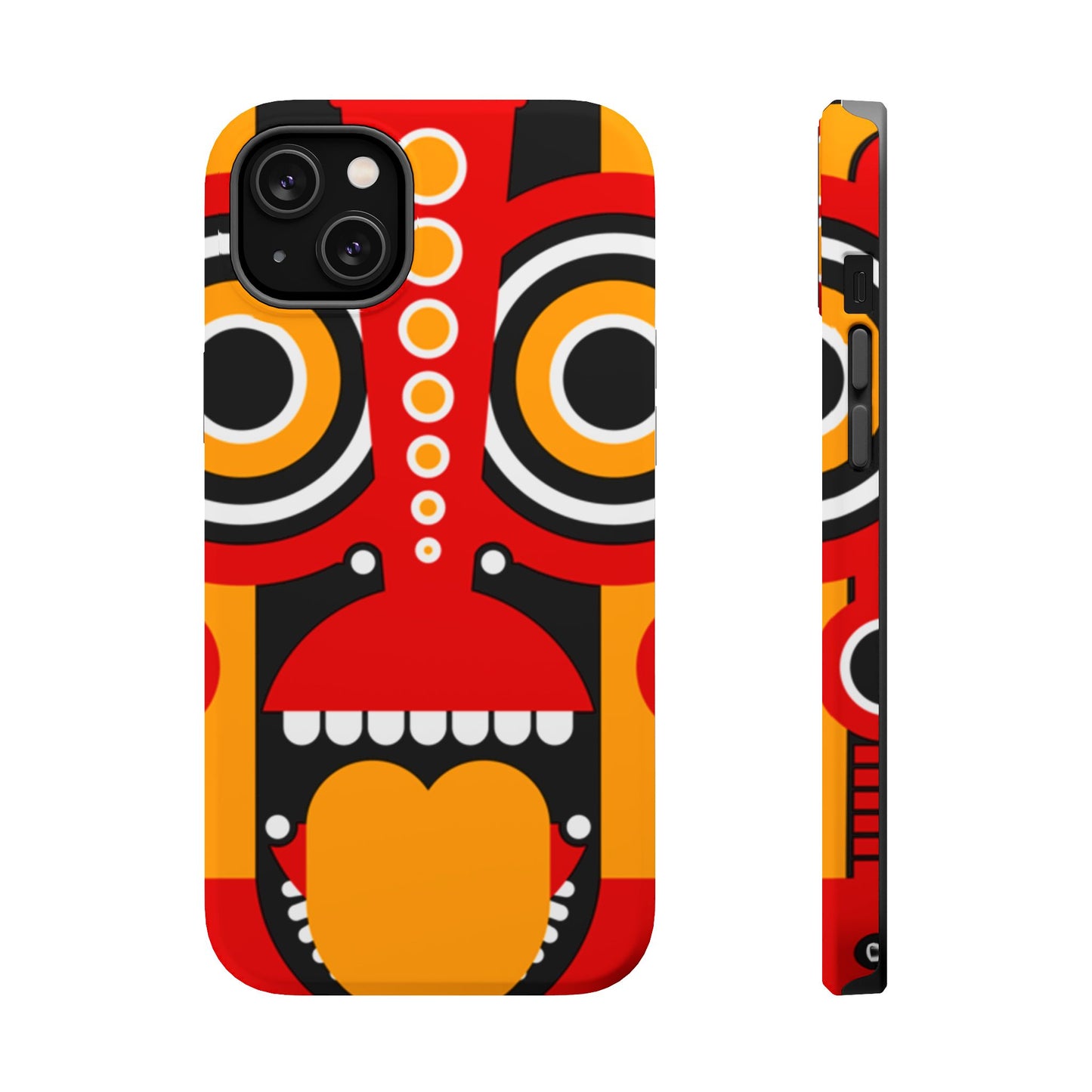 Tribal Art MagSafe® iPhone Tough Case Dual Layer Robust