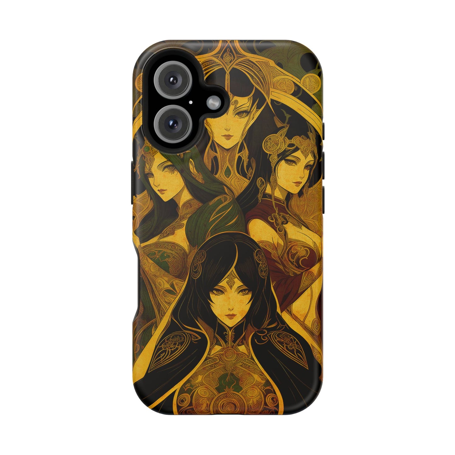 Anime Art MagSafe® iPhone Tough Case Dual Layer Robust