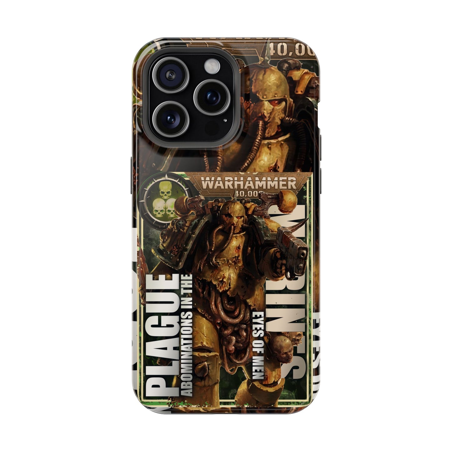 Warhammer Plague Marines MagSafe® iPhone Tough Case Dual Layer Robust