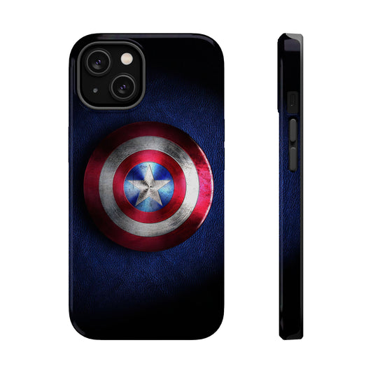 Captain America MagSafe® iPhone Tough Case Dual Layer Robust