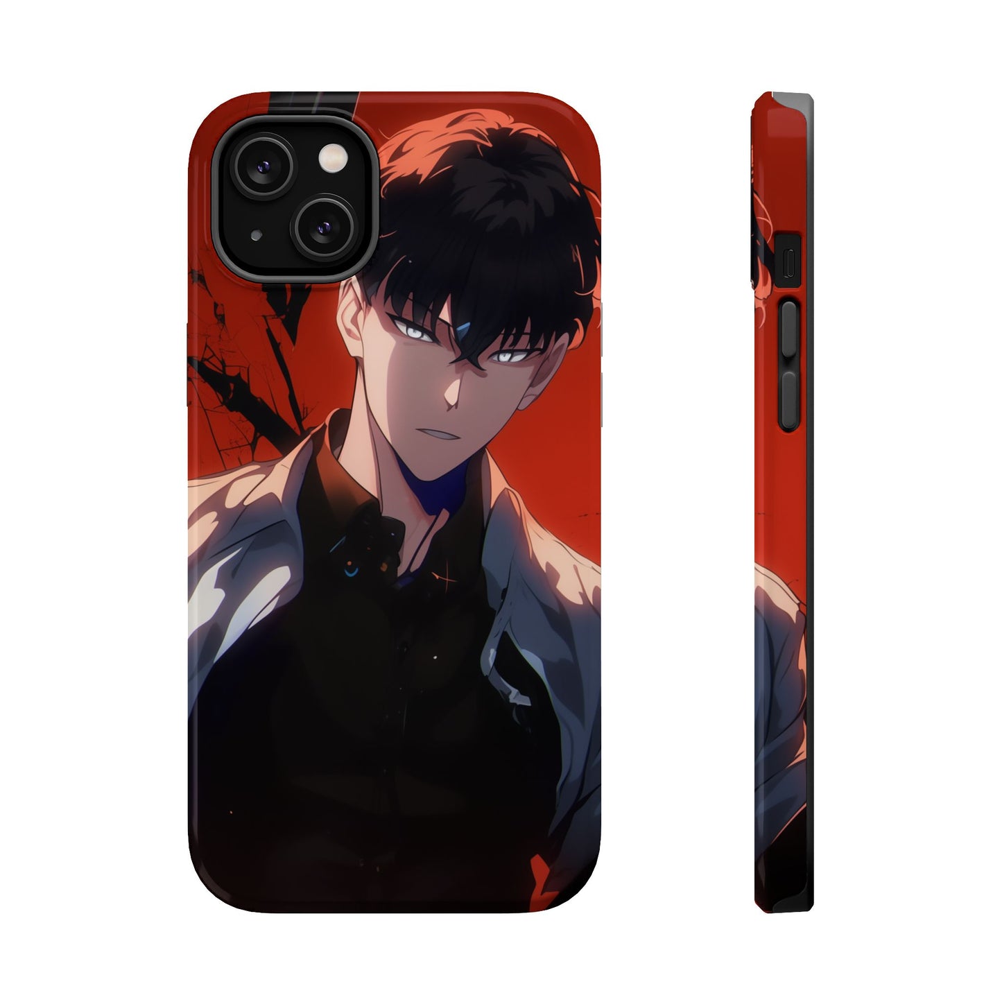 Sl Anime MagSafe® iPhone Tough Case Dual Layer Robust