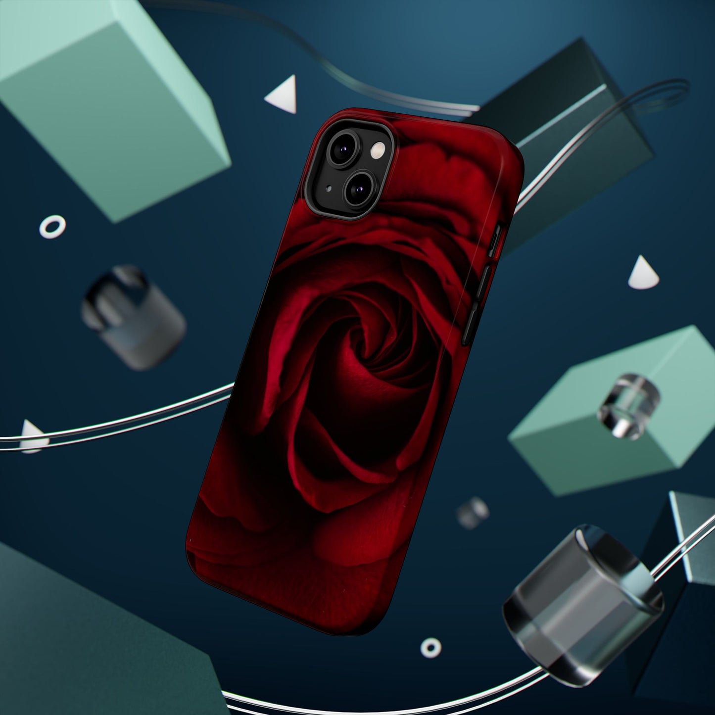 Rose Flower Nature MagSafe® iPhone Tough Case Dual Layer Robust