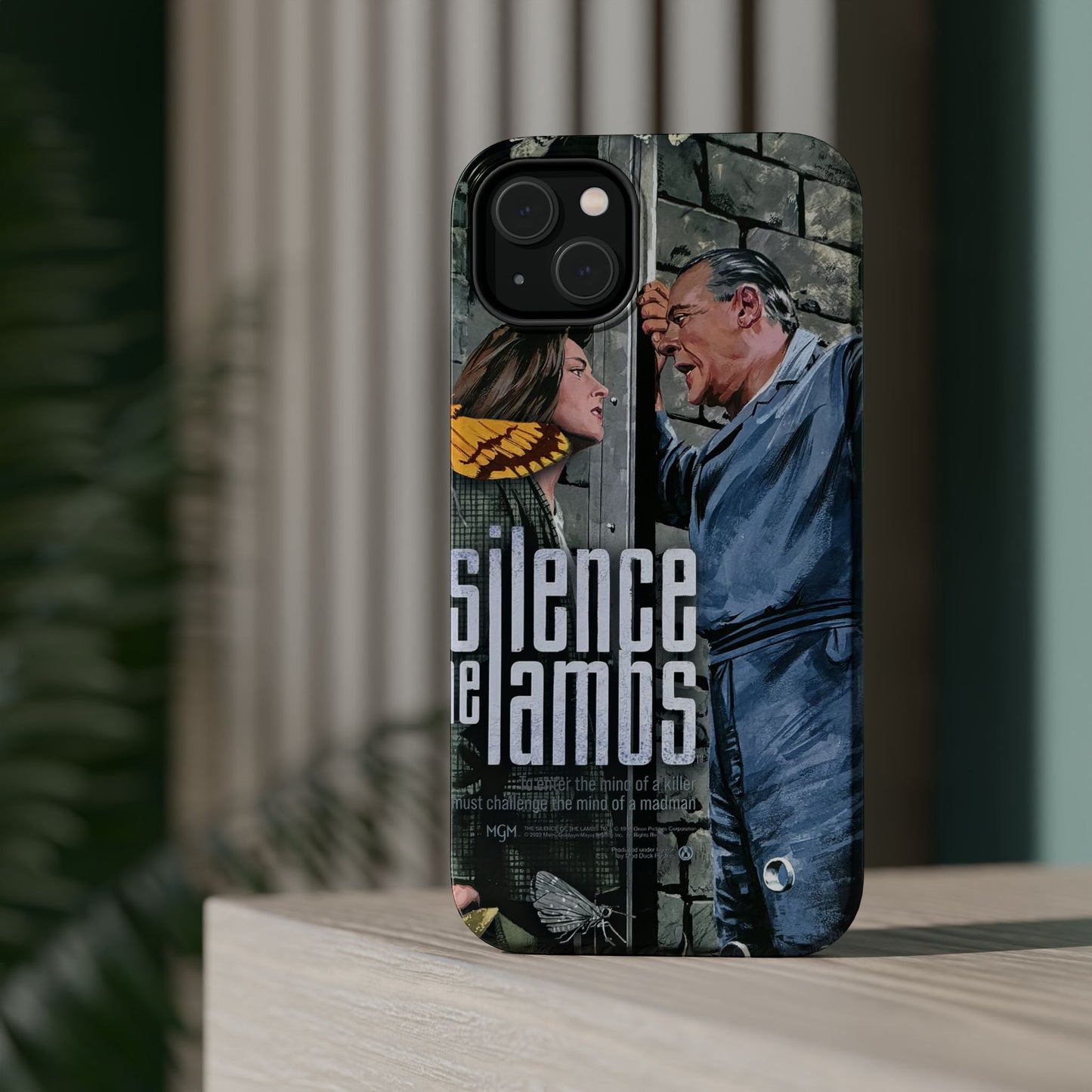 Silence of the Lambs MagSafe® iPhone Tough Case Dual Layer Robust