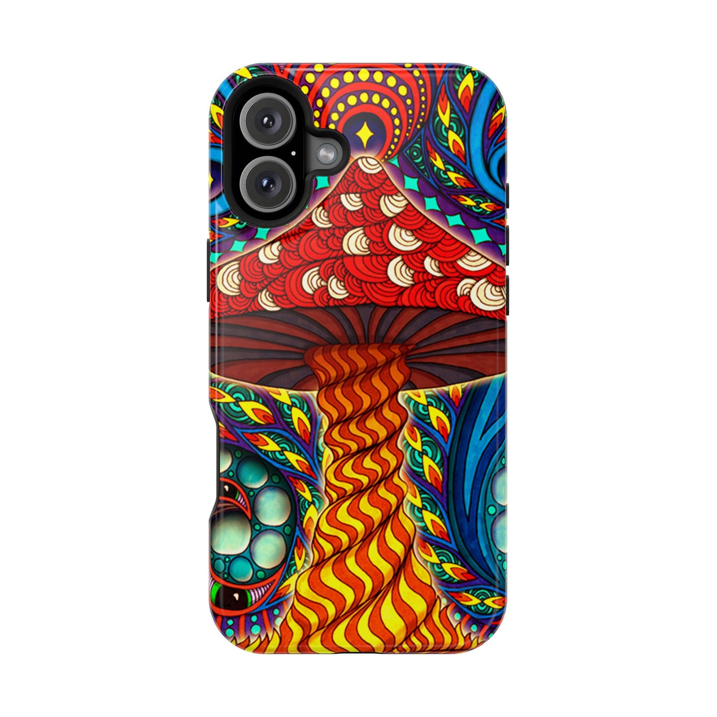 Shroom Art MagSafe® iPhone Tough Case Dual Layer Robust