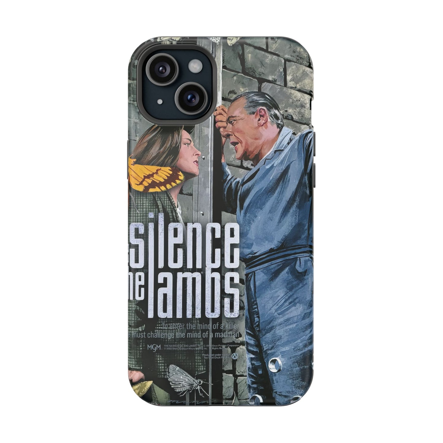 Silence of the Lambs MagSafe® iPhone Tough Case Dual Layer Robust