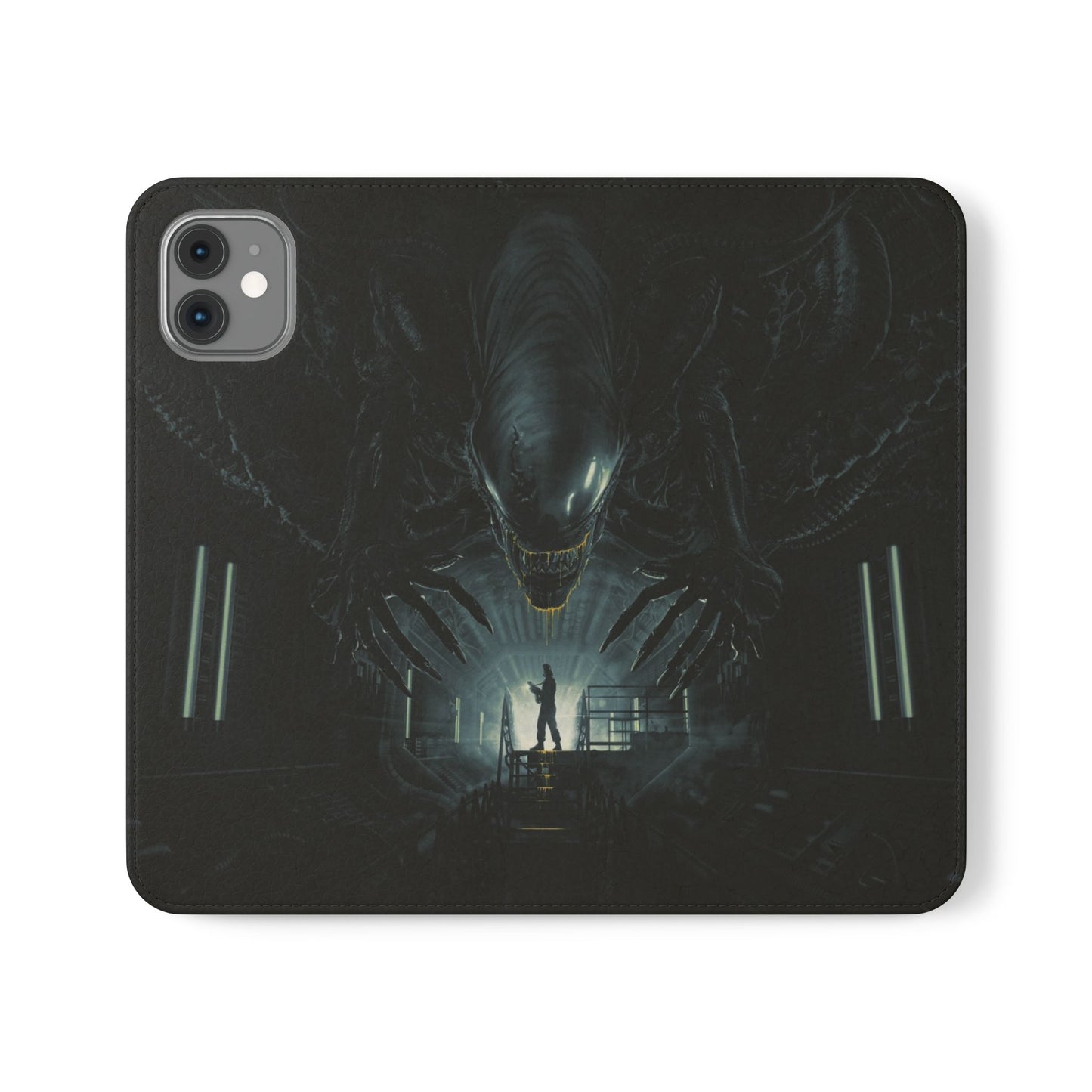 Smart Alien Flip Case for iPhone & Samsung | PhoneMags