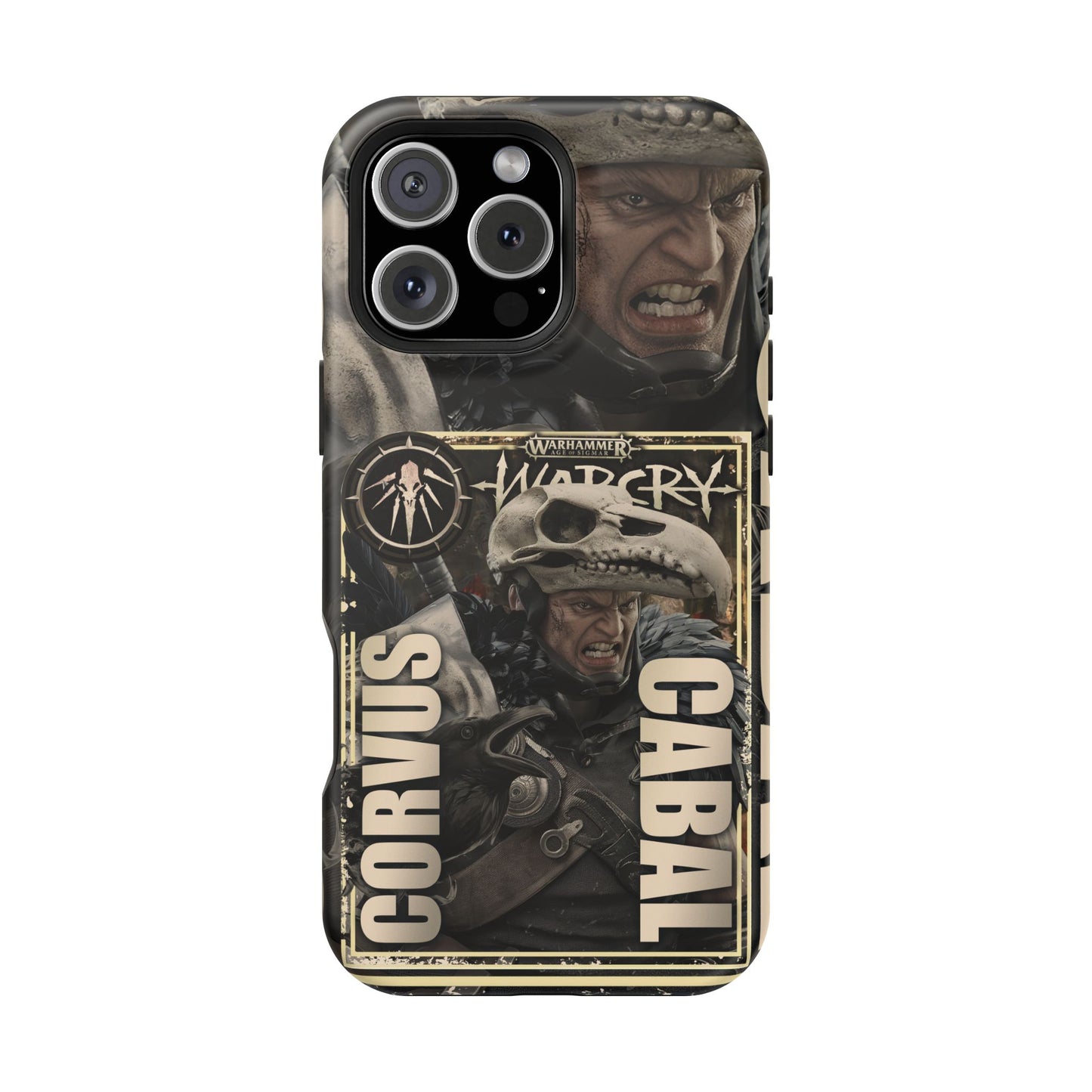 Warhamer Corvus Cabal MagSafe® iPhone Tough Case Dual Layer Robust