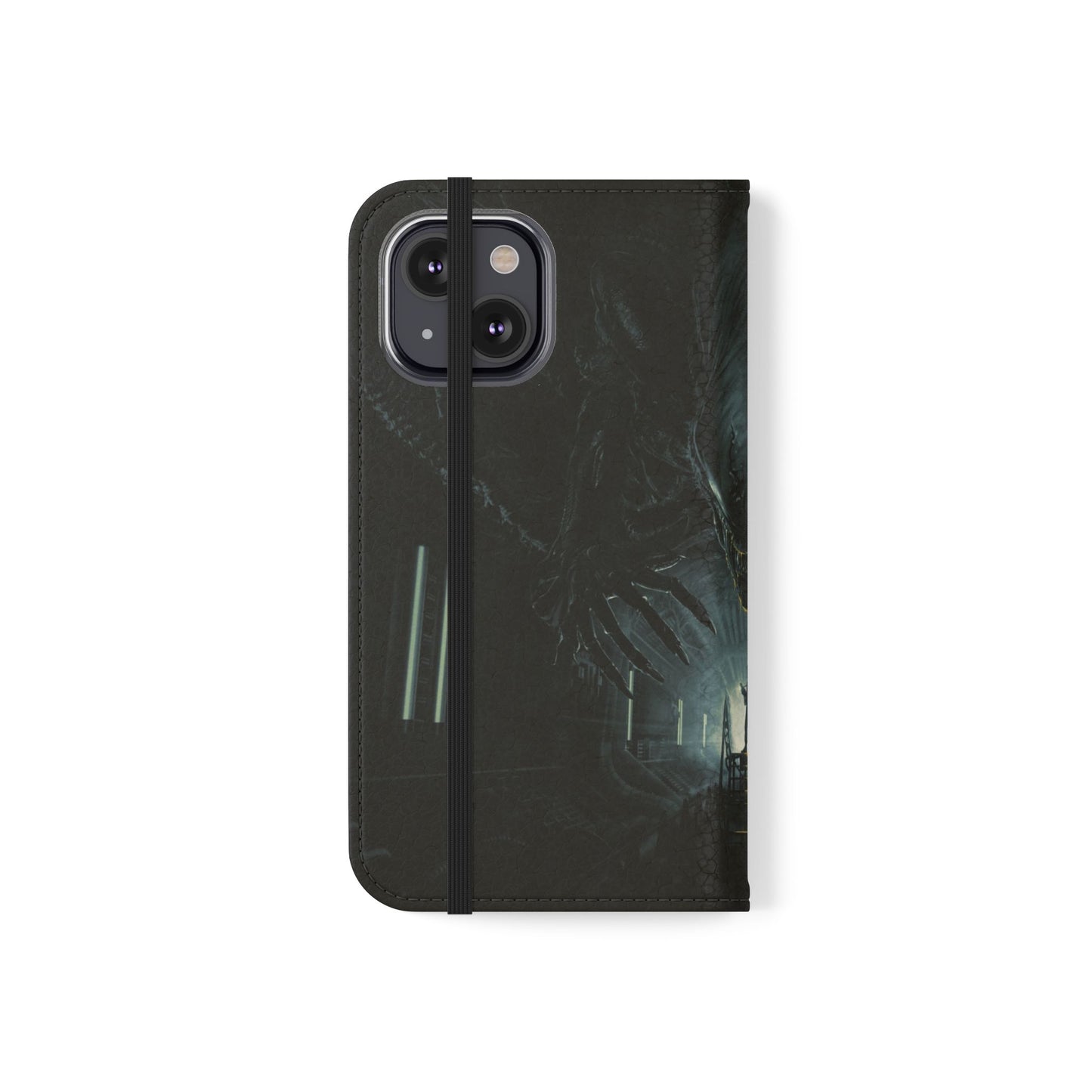 Alien iPhone & Samsung Flip Case