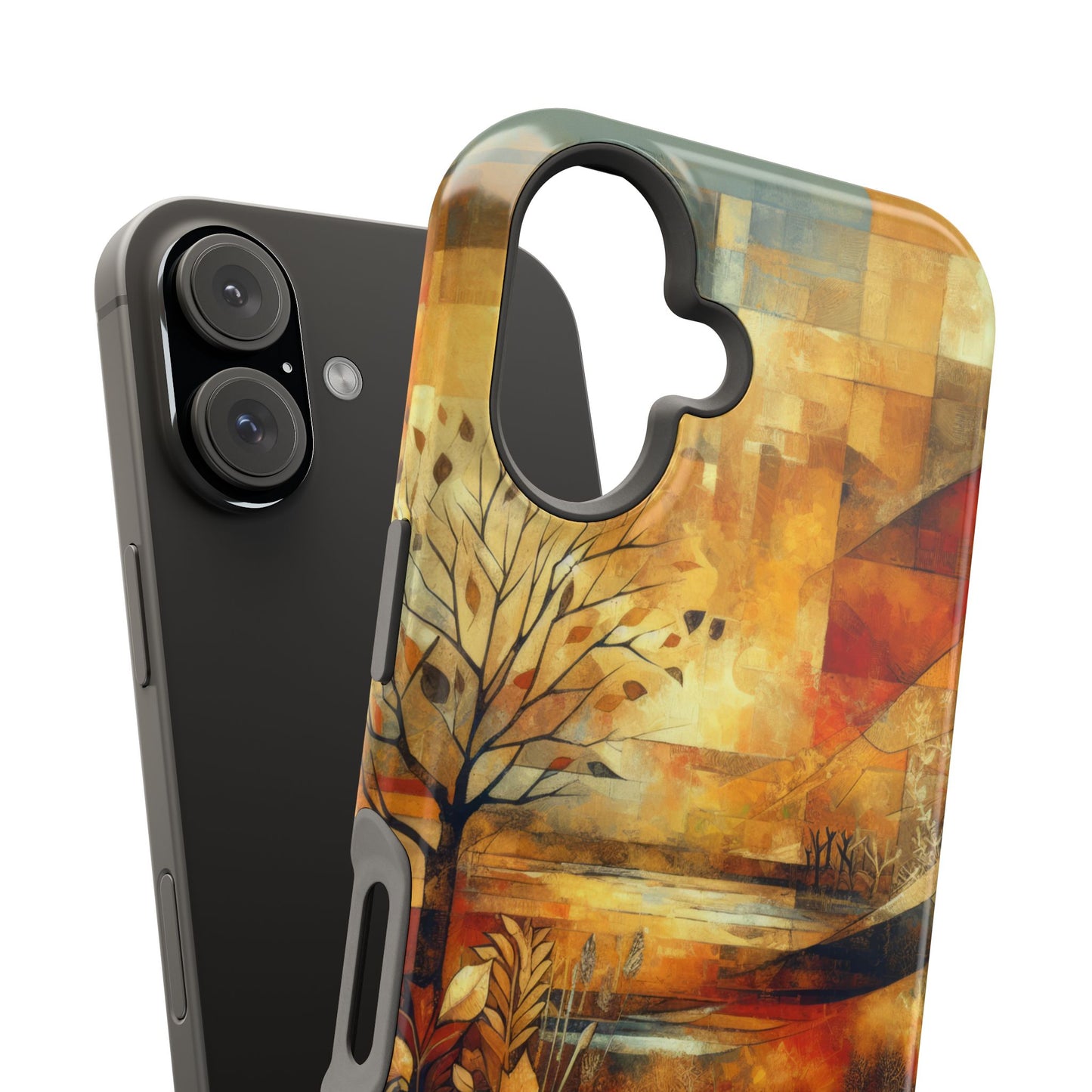 Art Nature MagSafe® iPhone Tough Case Dual Layer Robust