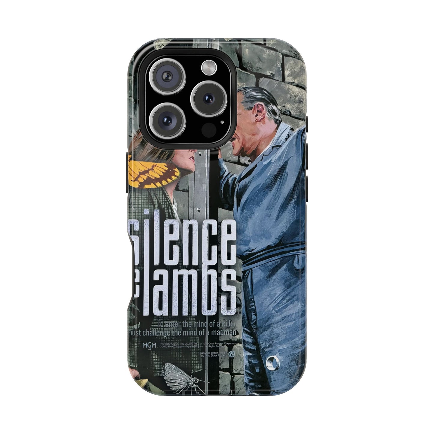 Silence of the Lambs MagSafe® iPhone Tough Case Dual Layer Robust