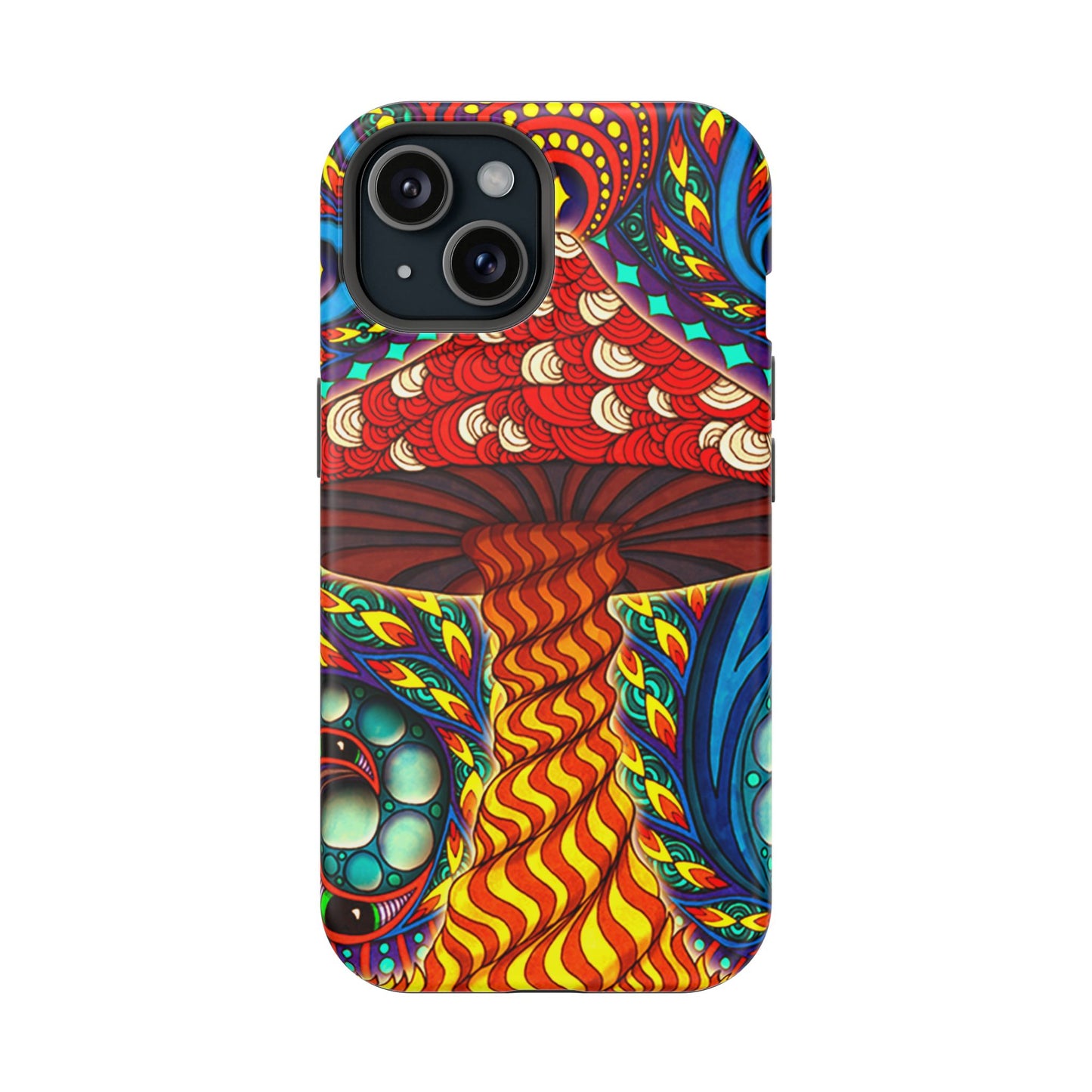 Shroom Art MagSafe® iPhone Tough Case Dual Layer Robust