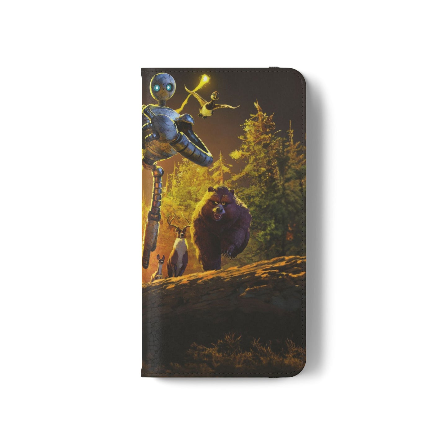 Wild Robot iPhone & Samsung Flip Case
