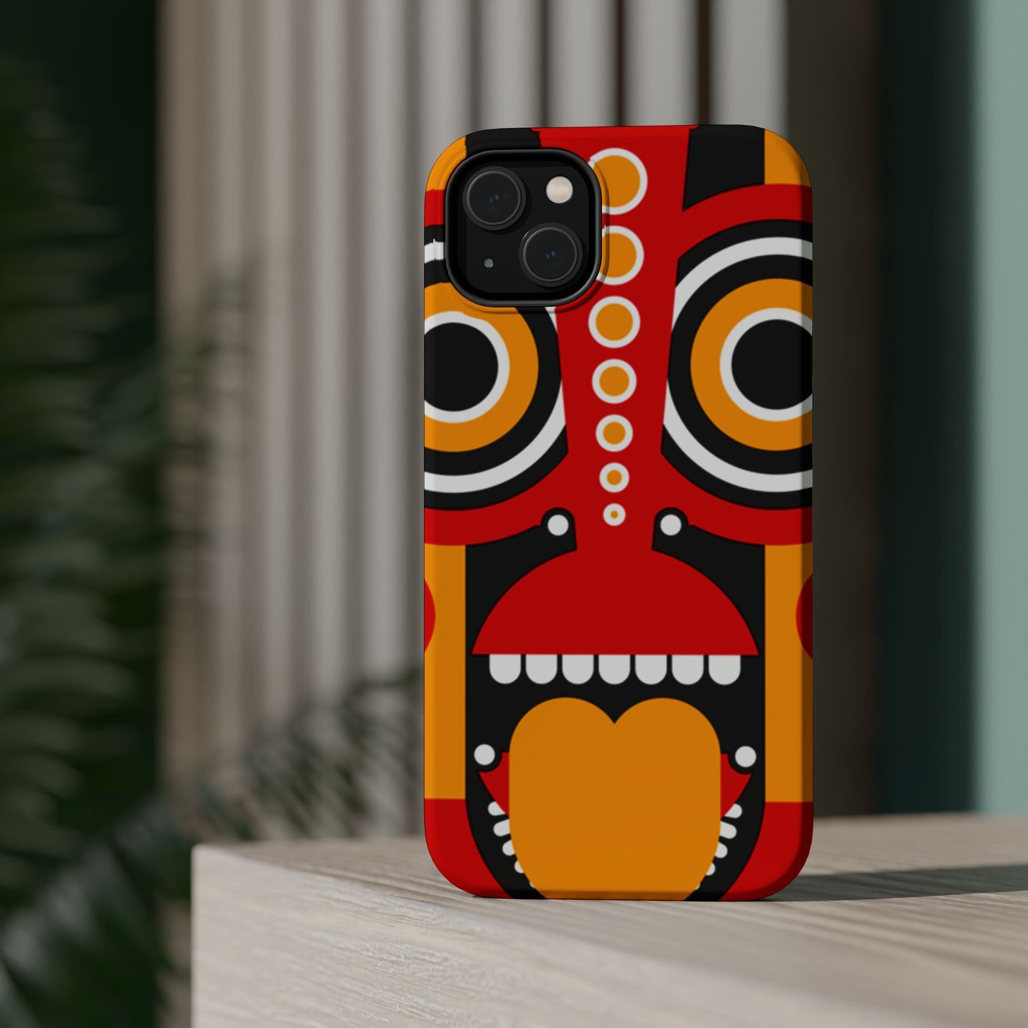 Tribal Art MagSafe® iPhone Tough Case Dual Layer Robust