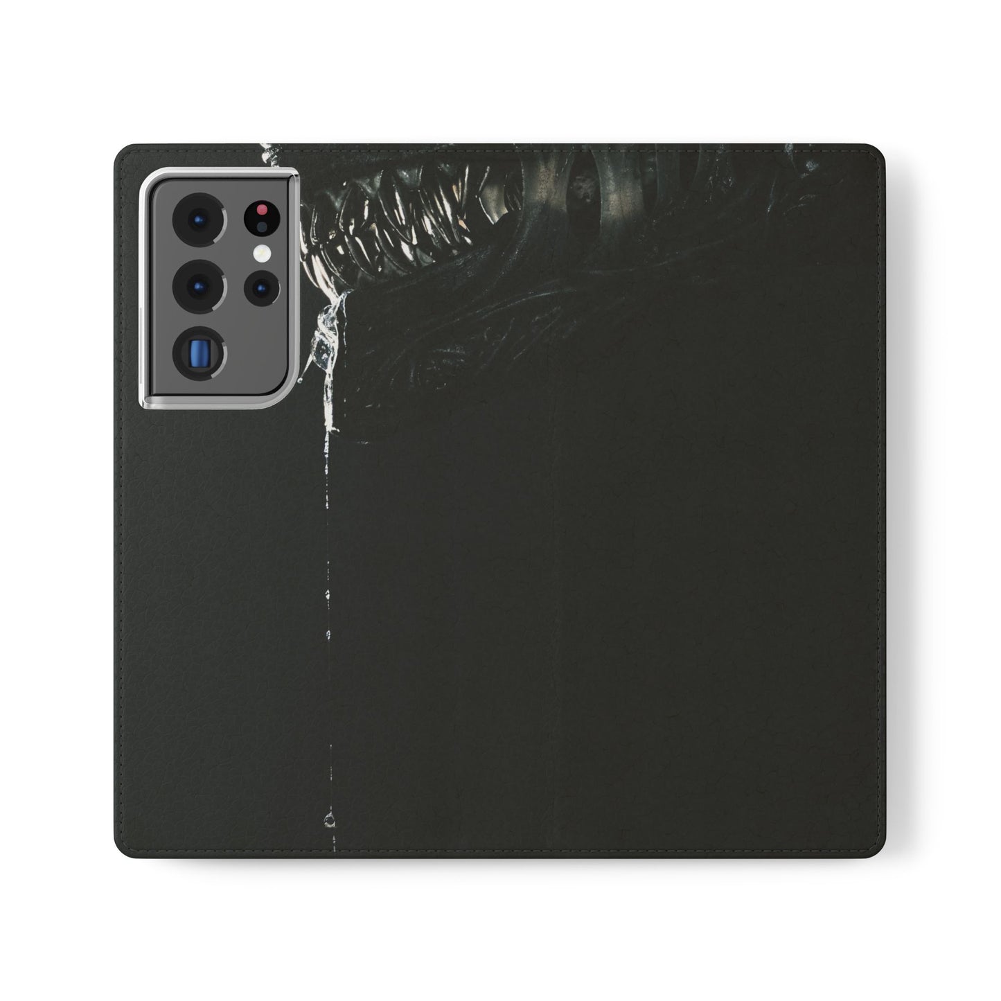 Black Alien Flip Case for iPhone & Samsung | PhoneMags