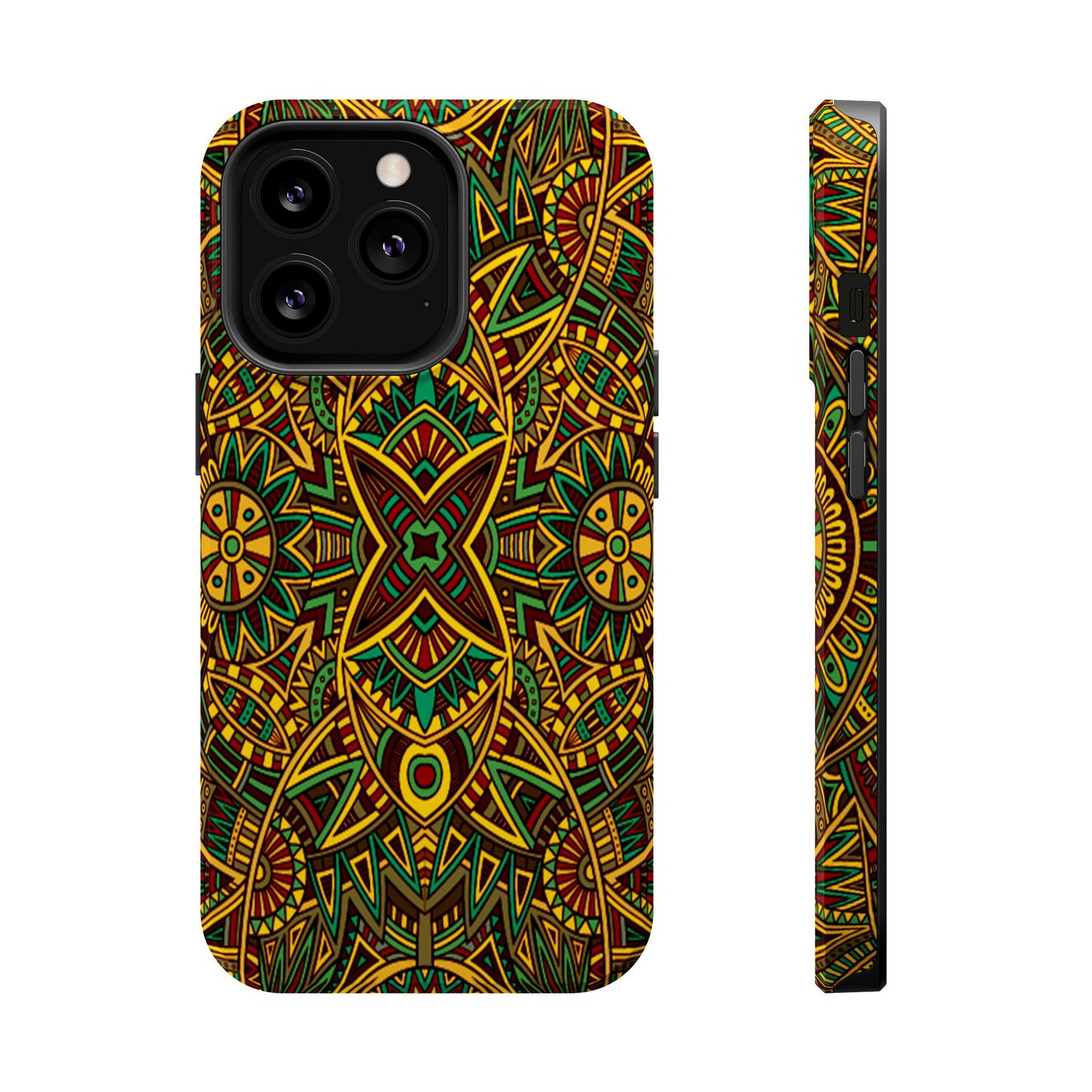 Pattern Art MagSafe® iPhone Tough Case Dual Layer Robust