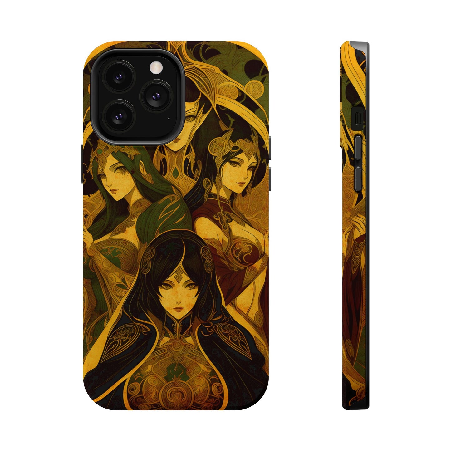 Anime Art MagSafe® iPhone Tough Case Dual Layer Robust