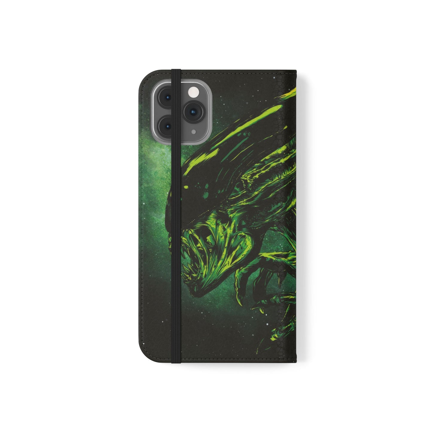 Alien iPhone & Samsung Flip Case