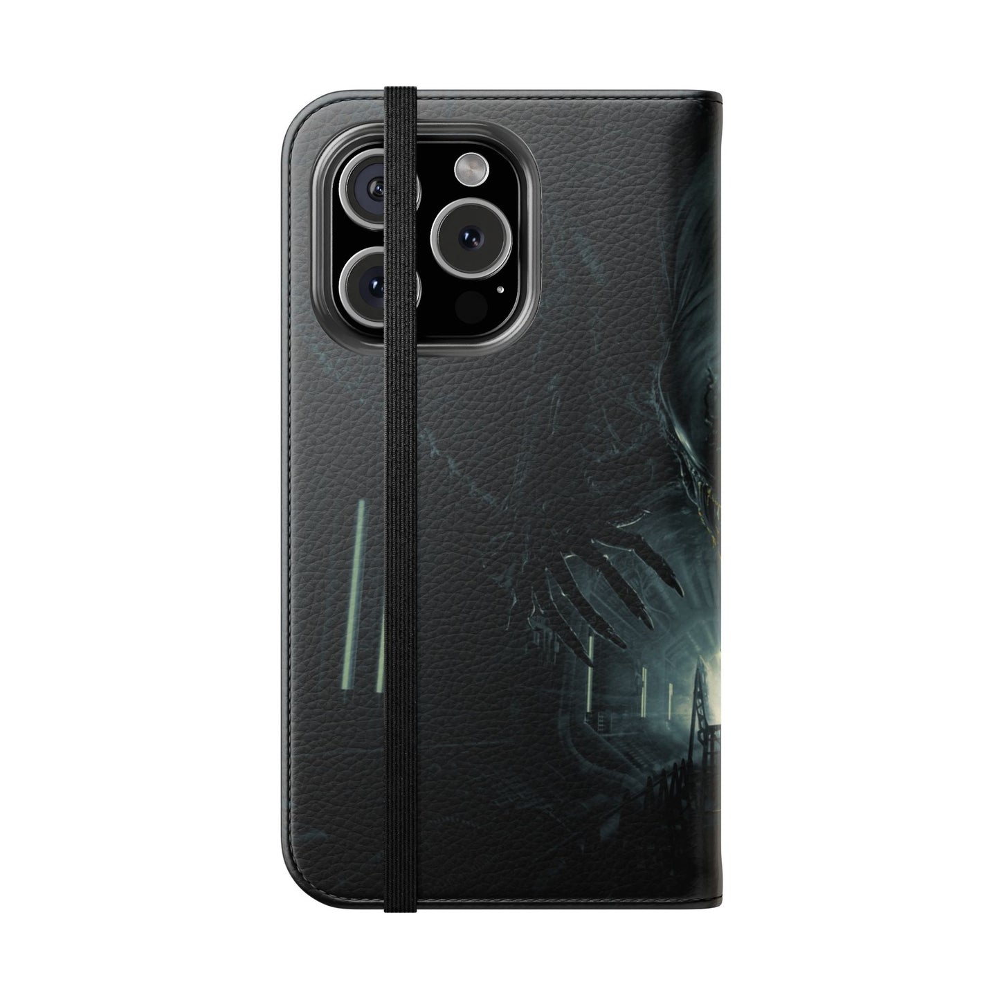 Alien iPhone & Samsung Flip Case