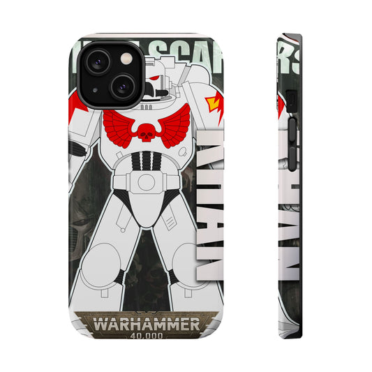 Warhammer White Scars MagSafe® iPhone Tough Case Dual Layer Robust