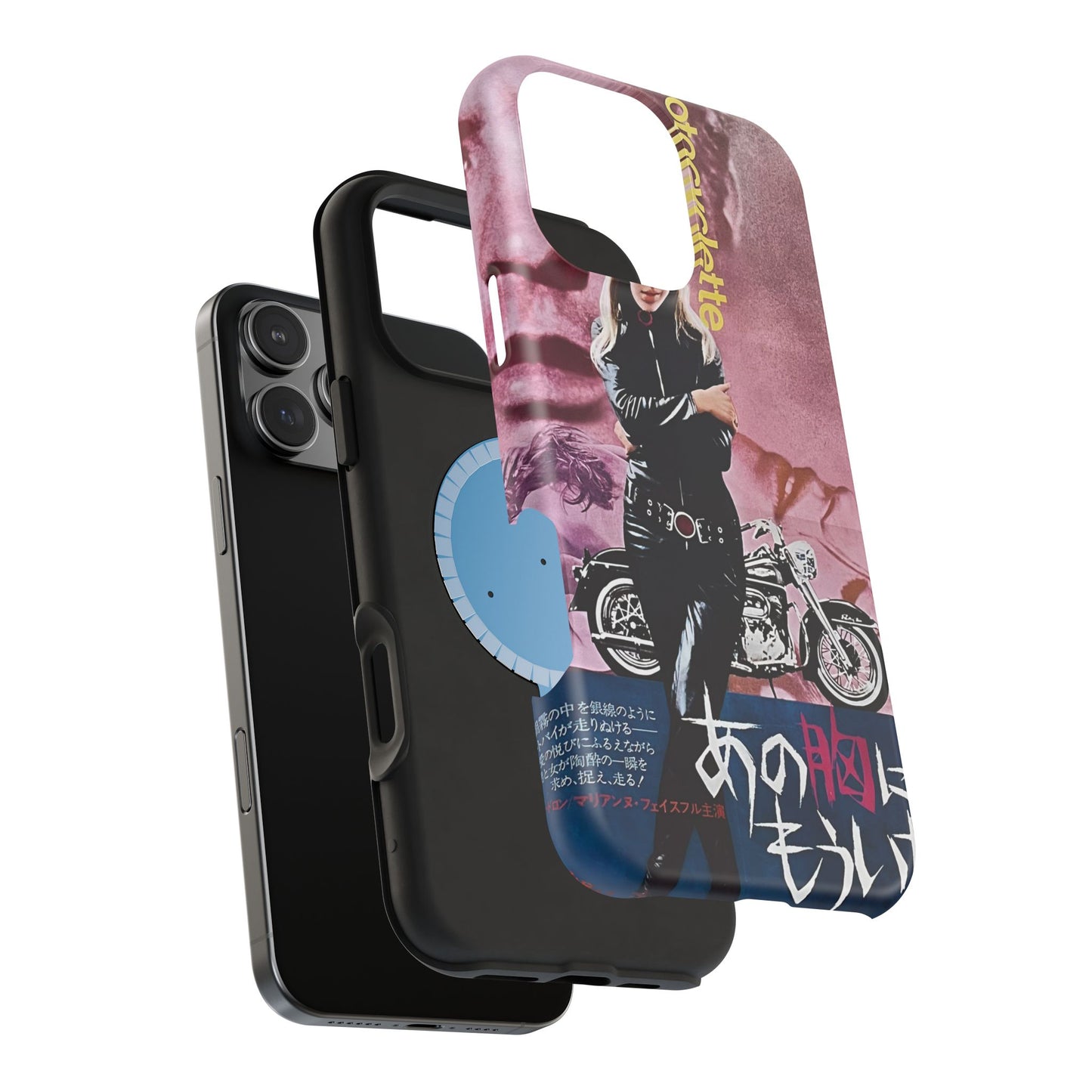 Girl on a Motorcycle MagSafe® iPhone Tough Case Dual Layer Robust