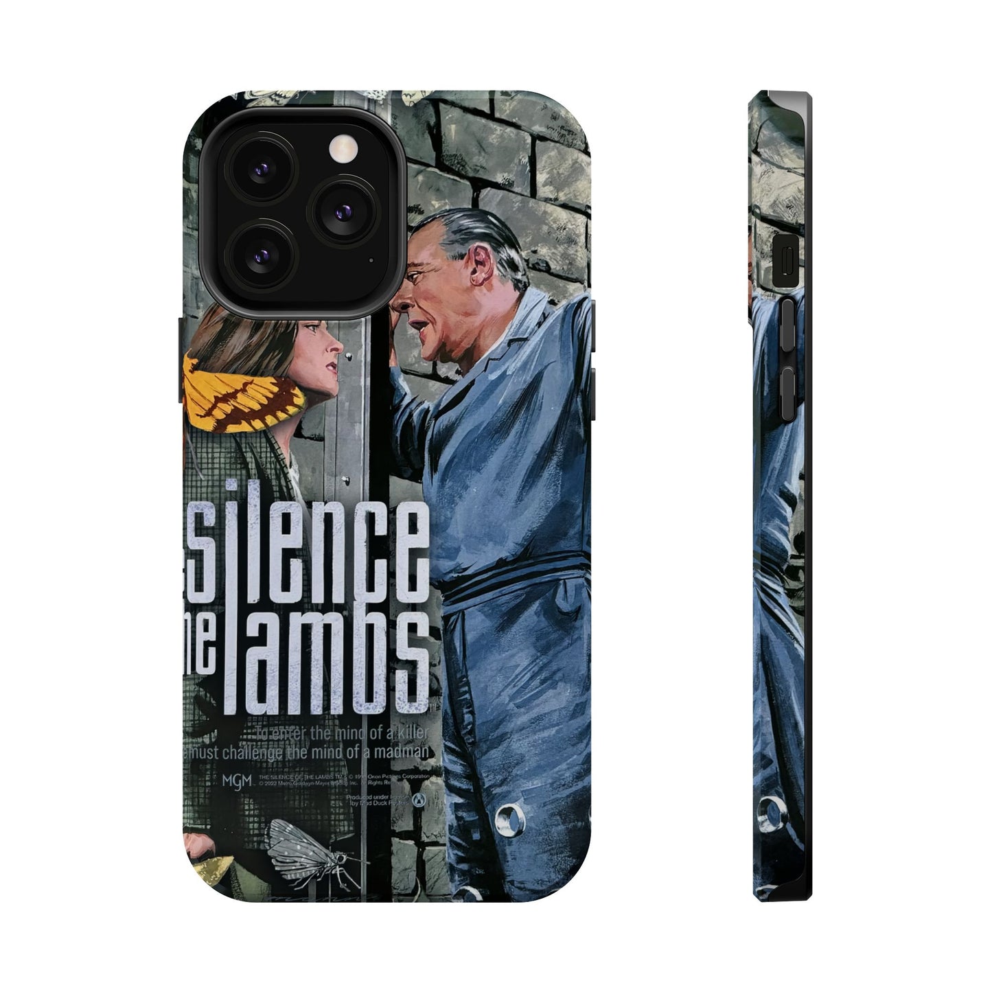 Silence of the Lambs MagSafe® iPhone Tough Case Dual Layer Robust