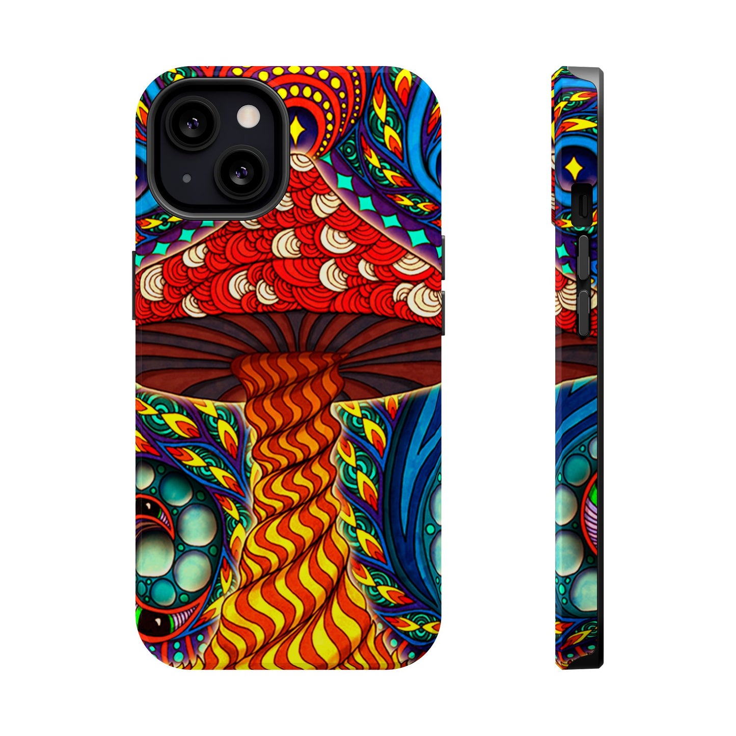 Shroom Art MagSafe® iPhone Tough Case Dual Layer Robust