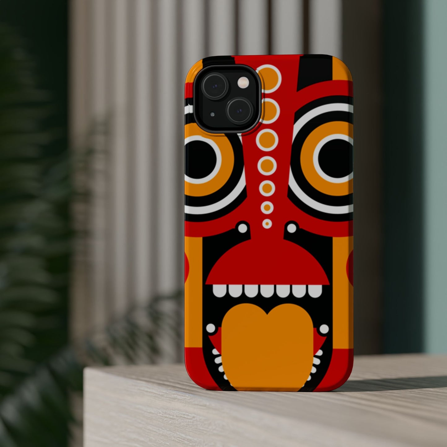 Tribal Art MagSafe® iPhone Tough Case Dual Layer Robust