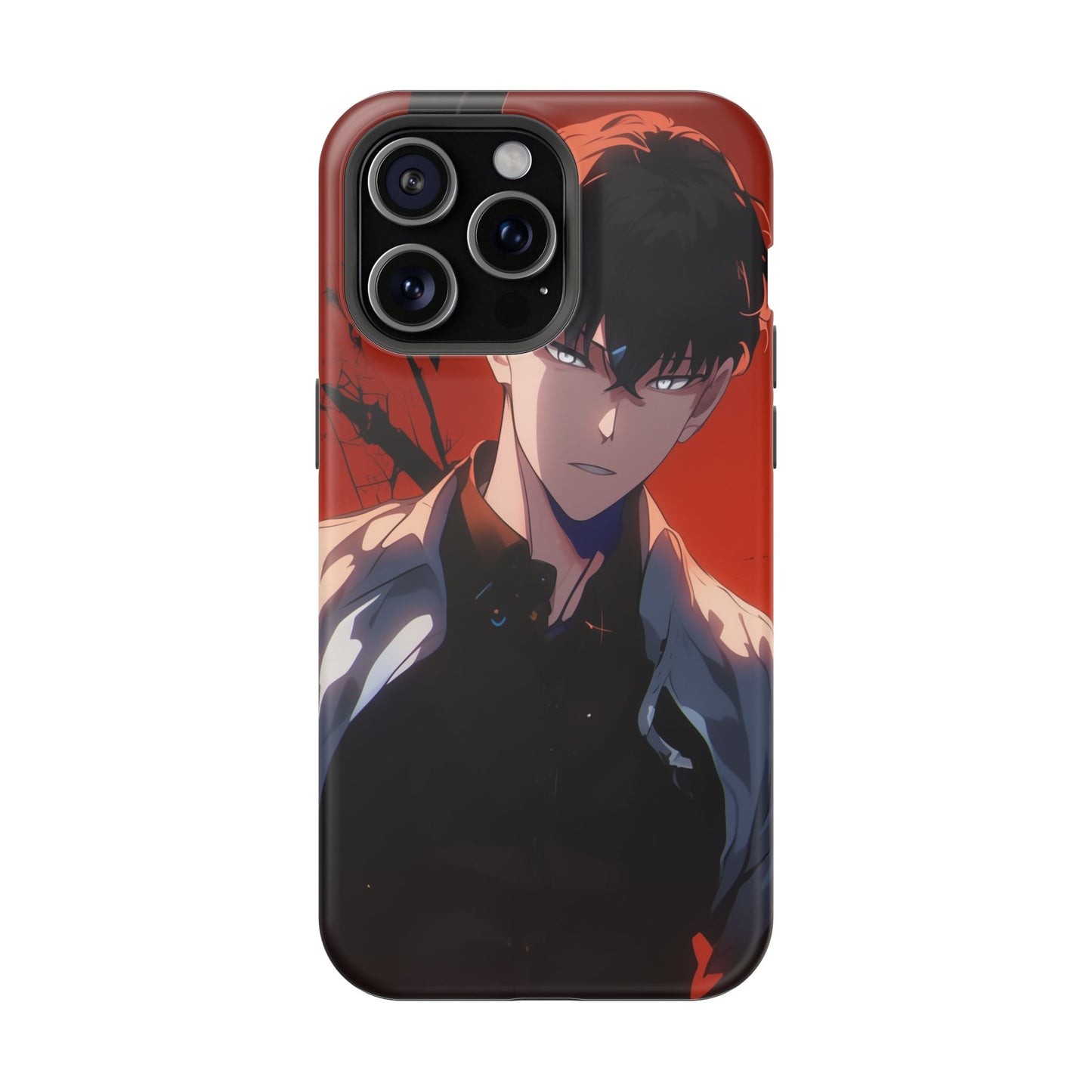 Sl Anime MagSafe® iPhone Tough Case Dual Layer Robust