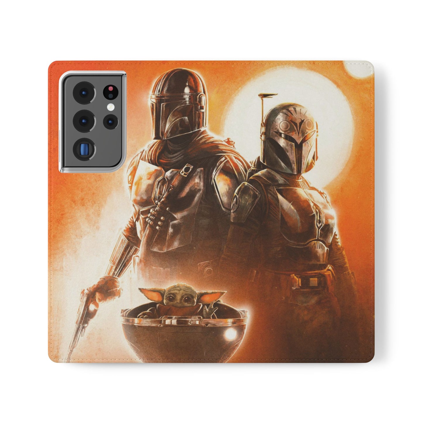 Mandalorian iPhone & Samsung Flip Case