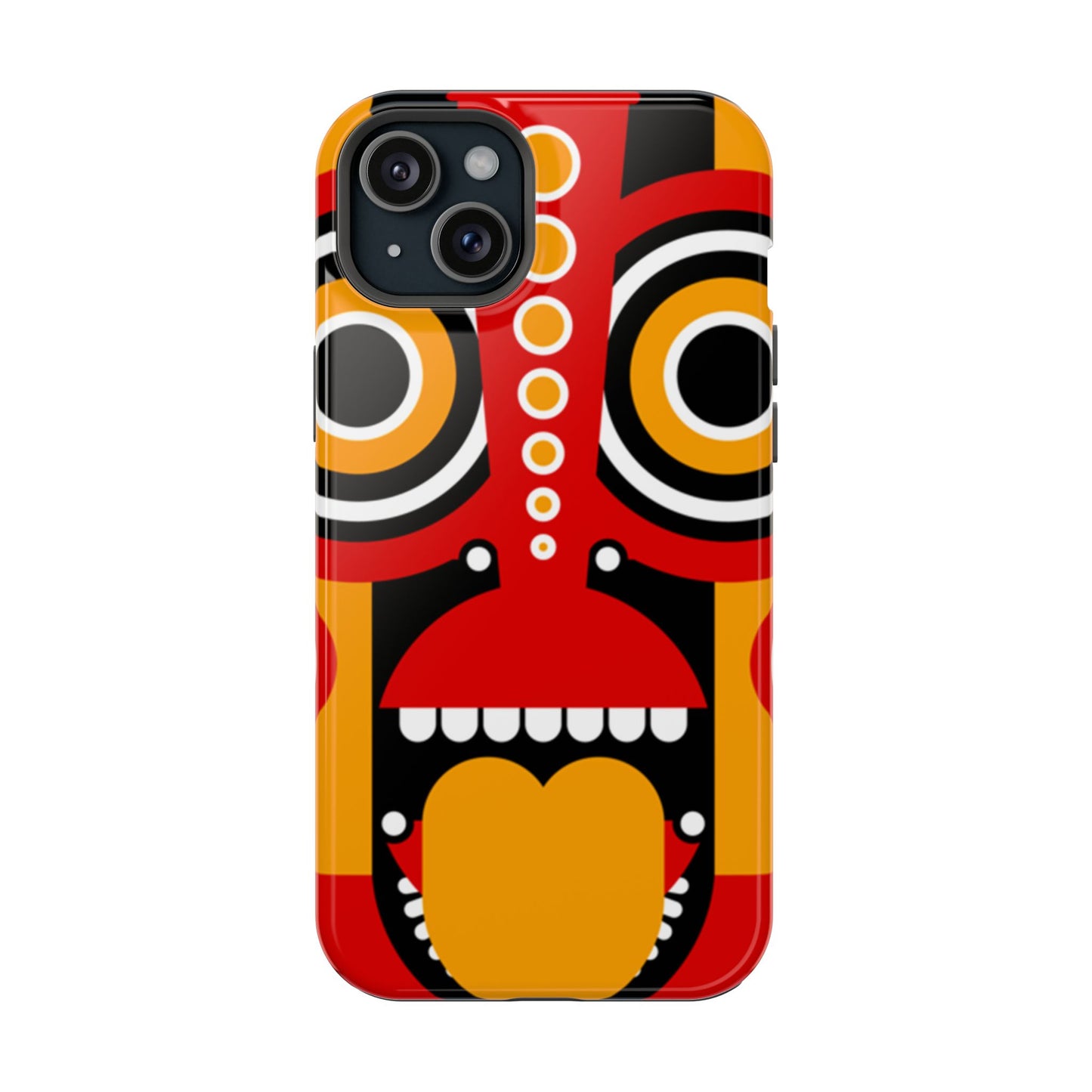 Tribal Art MagSafe® iPhone Tough Case Dual Layer Robust