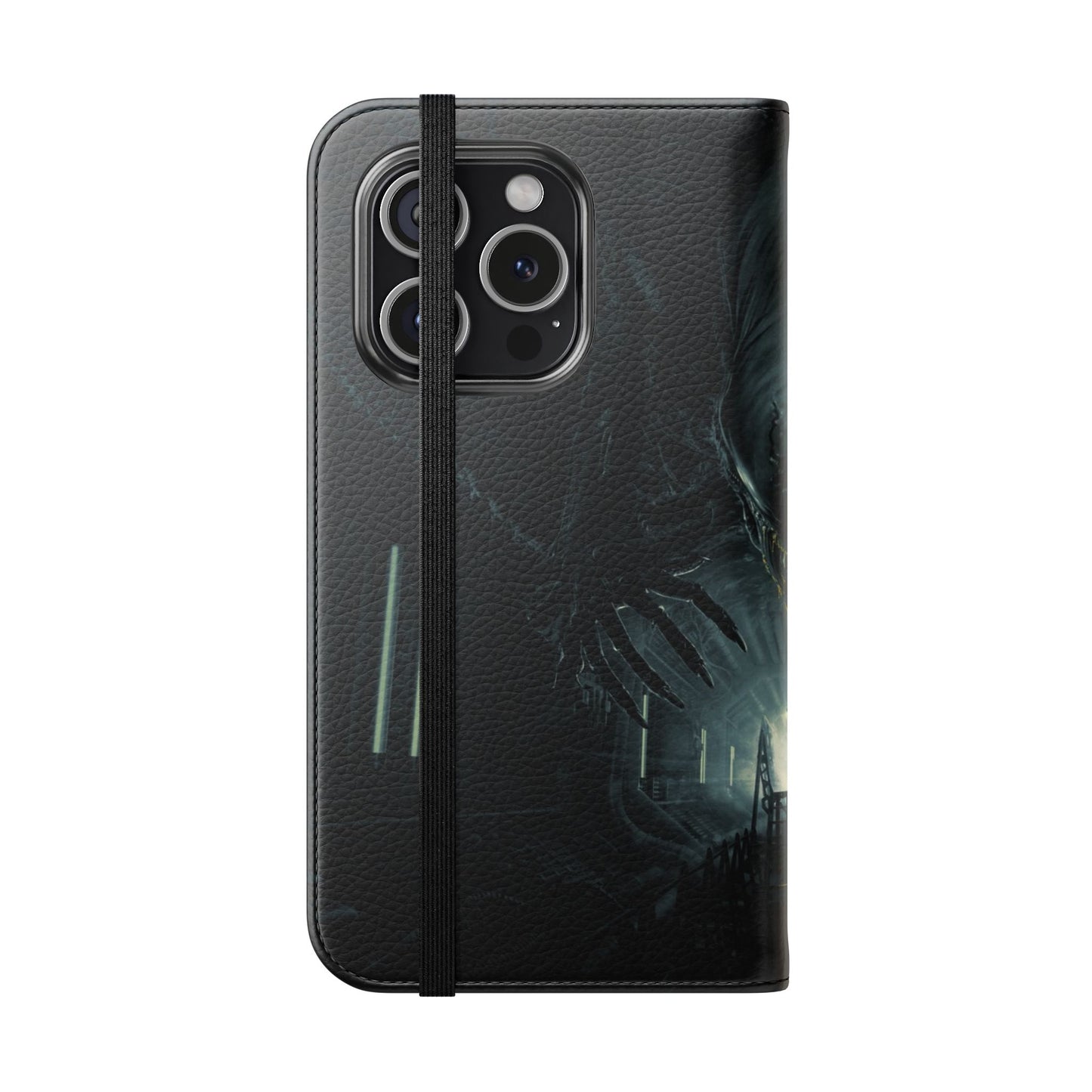 Alien iPhone & Samsung Flip Case