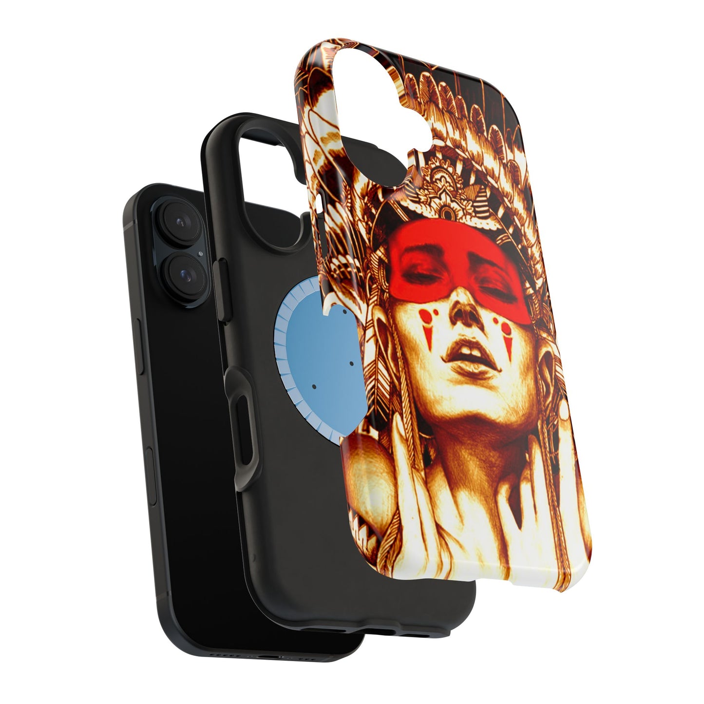 Native Art MagSafe® iPhone Tough Case Dual Layer Robust