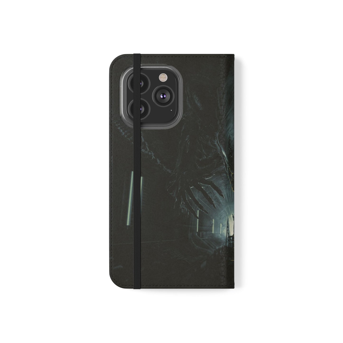 Alien iPhone & Samsung Flip Case