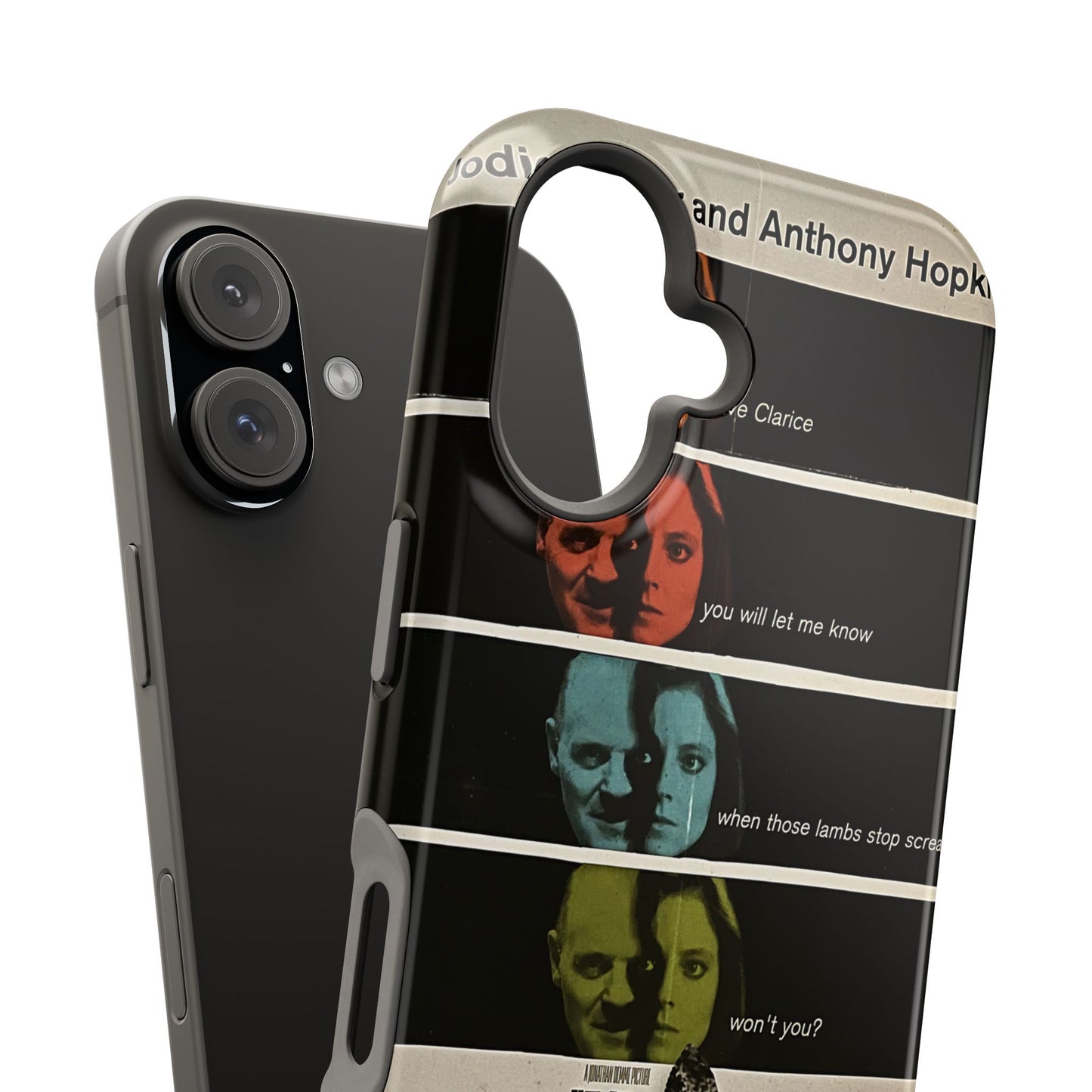 Silence of the Lambs MagSafe® iPhone Tough Case Dual Layer Robust