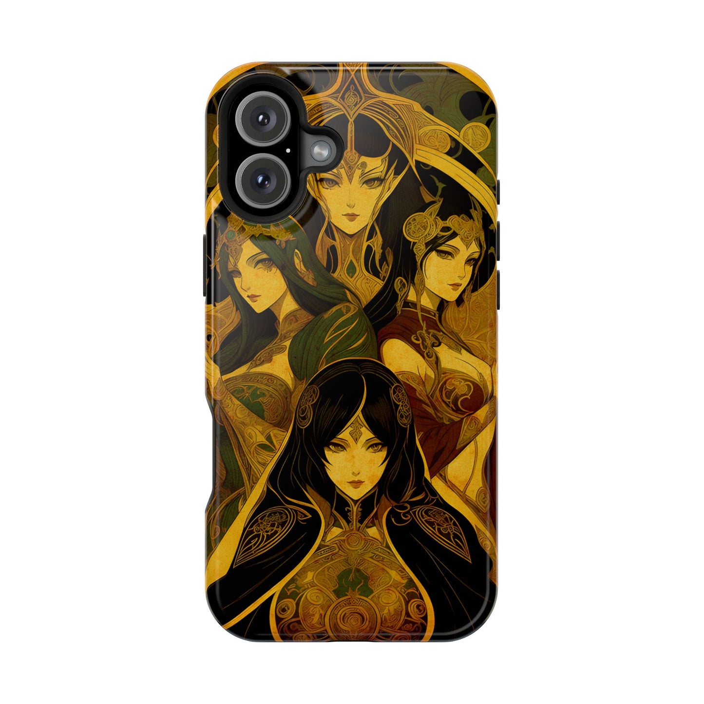 Anime Art MagSafe® iPhone Tough Case Dual Layer Robust